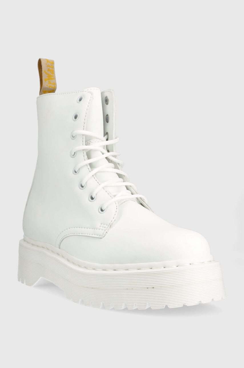 Dr. Martens Workery V Jadon II Mono DM27335113-White dámske biela farba na platforme - Pepit.sk