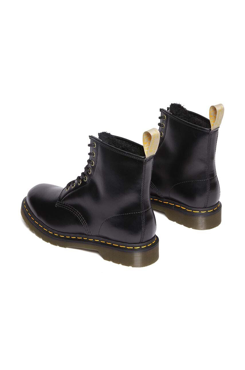 Dr. Martens Workery Vegan 1460 dámske čierna farba na plochom podpätku zateplené DM31136001 - Pepit.sk