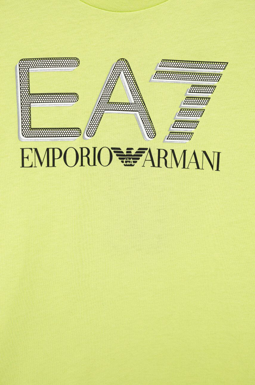 EA7 Emporio Armani Detské bavlnené tričko - Pepit.sk