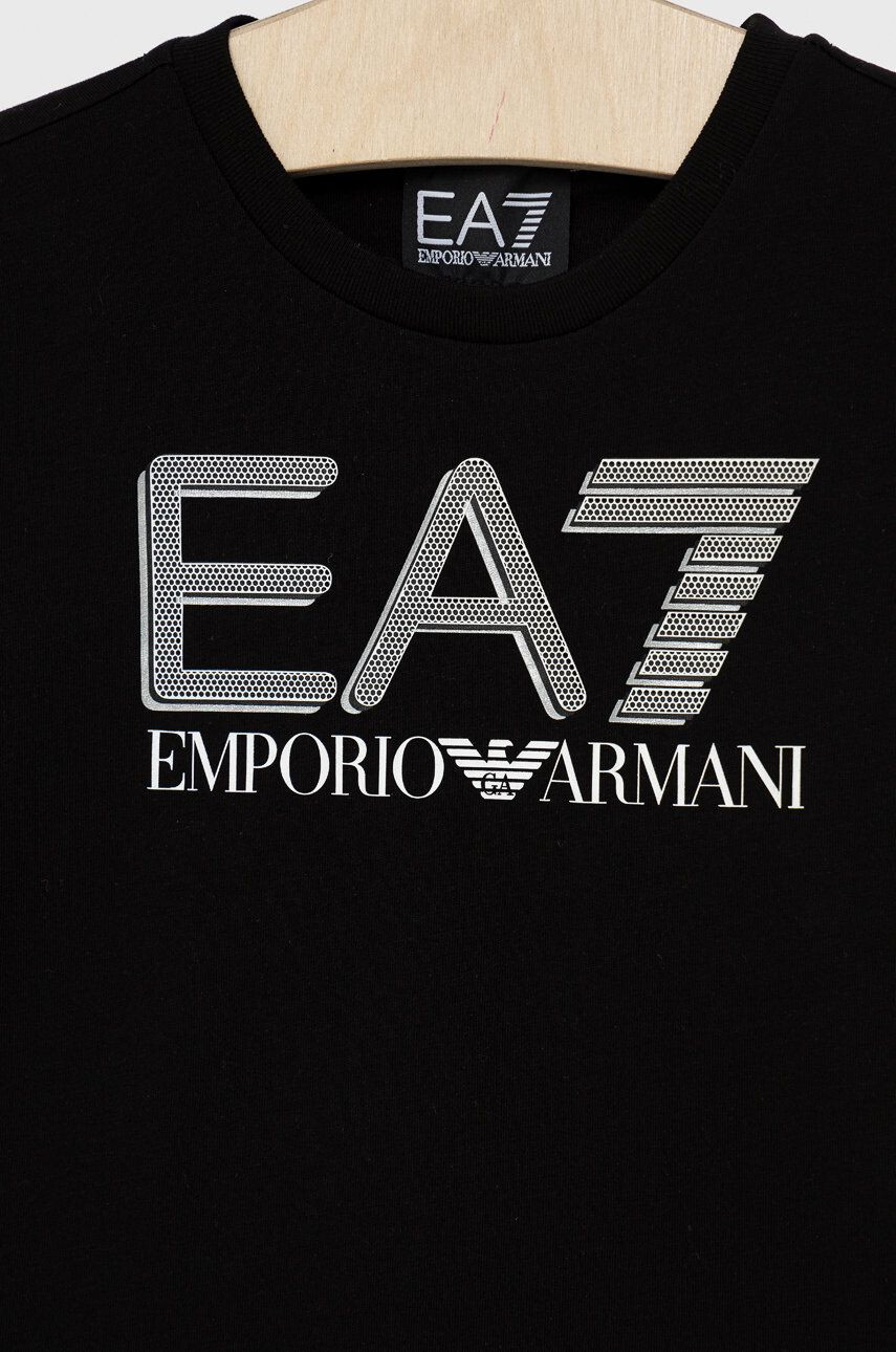 EA7 Emporio Armani Detské bavlnené tričko - Pepit.sk