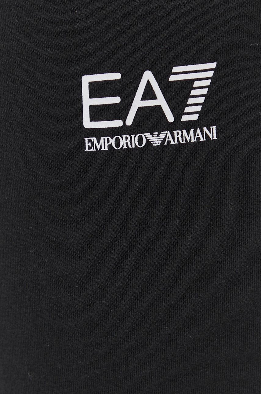 EA7 Emporio Armani Nohavice dámske čierna farba jednofarebné - Pepit.sk