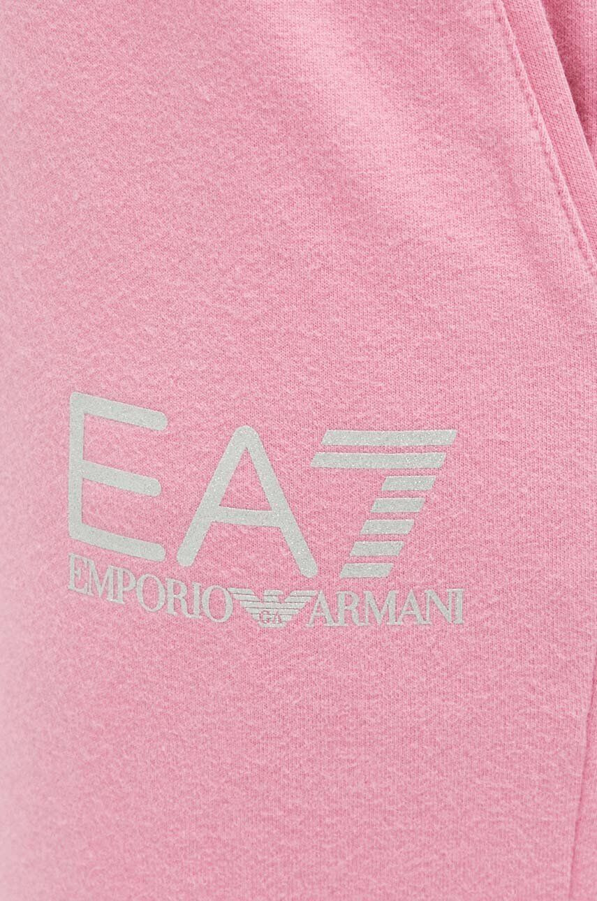 EA7 Emporio Armani Tepláky čierna farba s potlačou - Pepit.sk