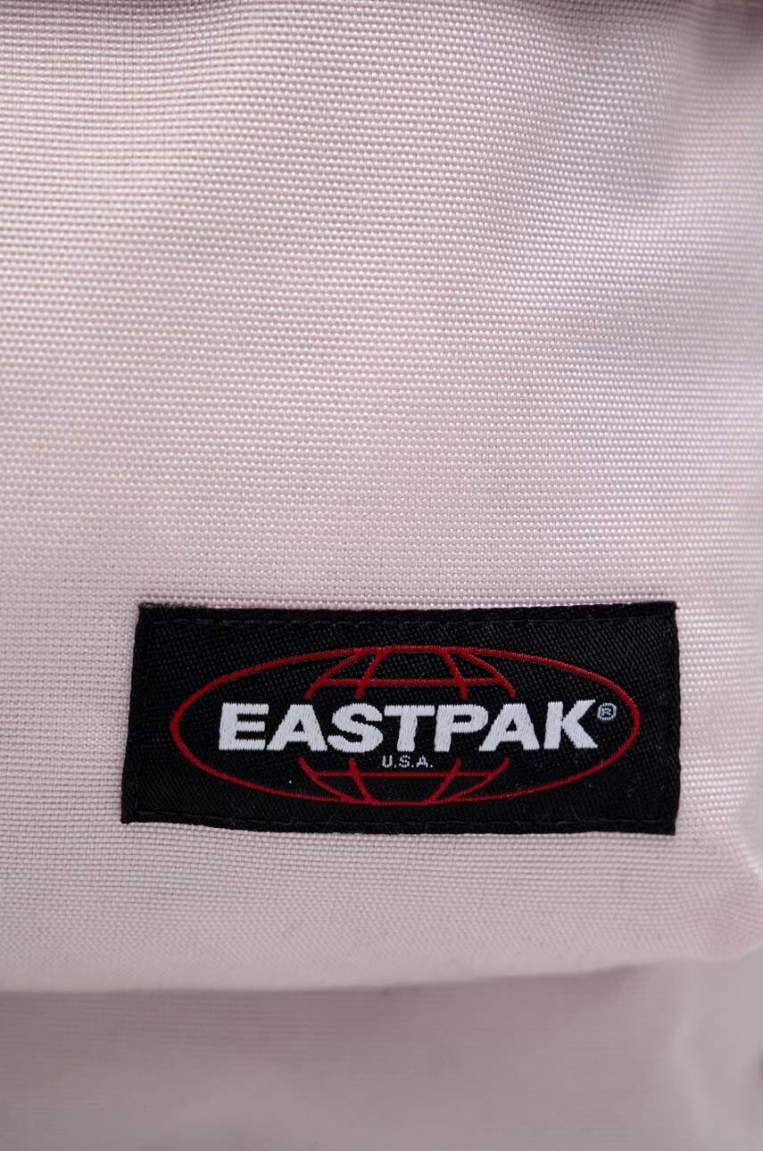 Eastpak Ruksak dámsky ružová farba veľký s nášivkou - Pepit.sk