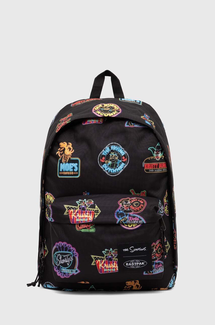 Eastpak Ruksak OUT OF OFFICE Simpsons čierna farba veľký vzorovaný EK0007678D31 - Pepit.sk