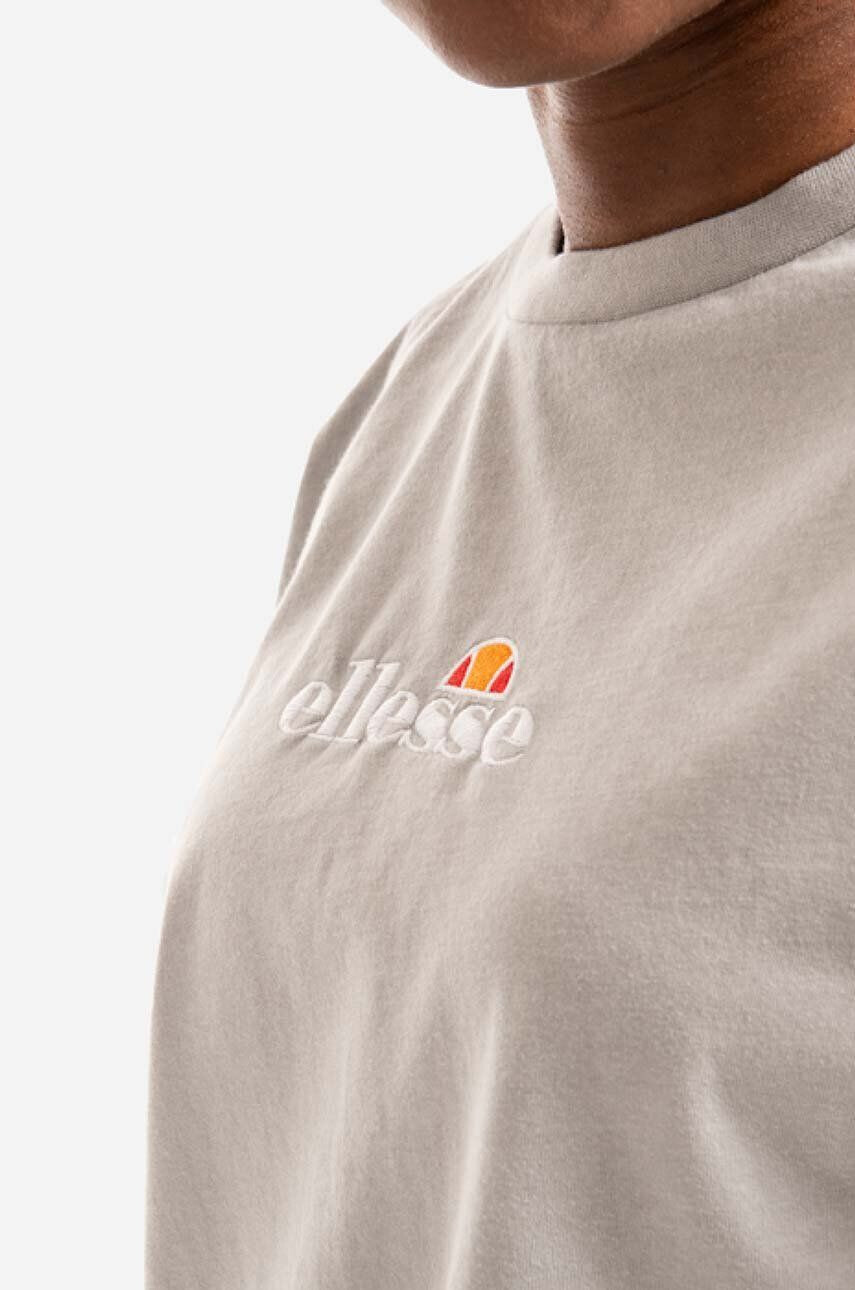 Ellesse Bavlnené tričko SGL13148-GREY šedá farba - Pepit.sk