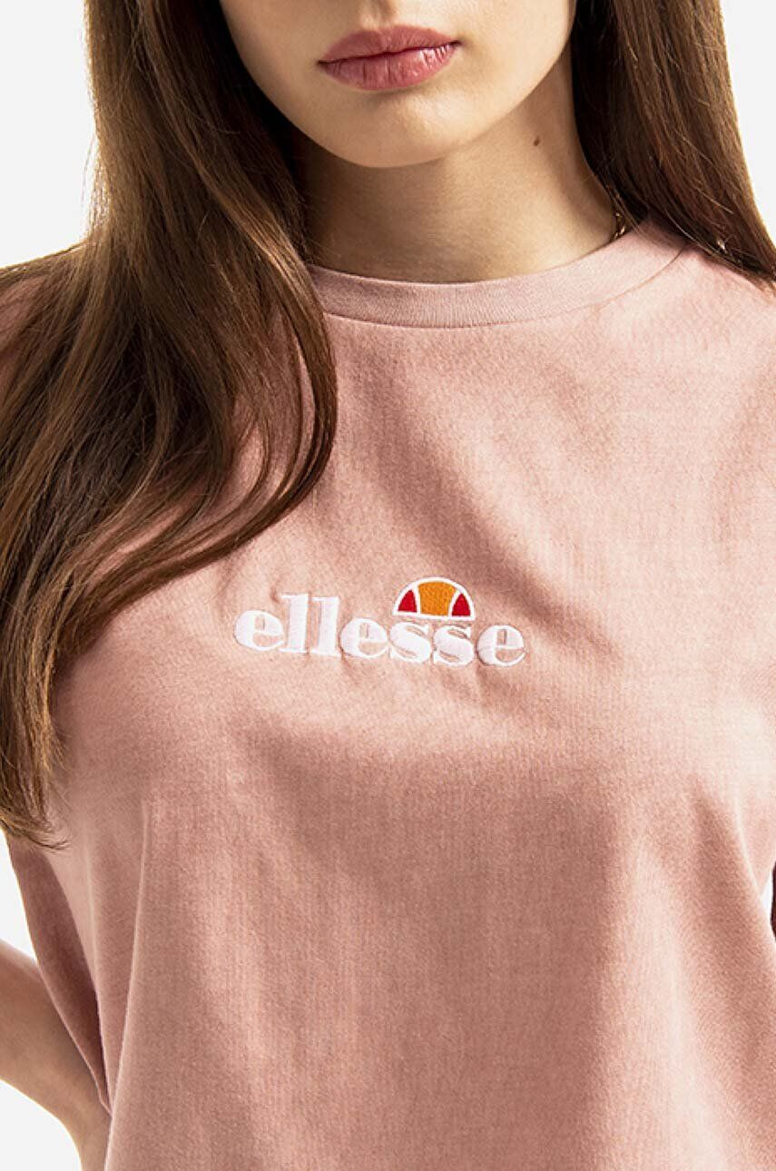 Ellesse Bavlnené tričko SGM14013-PINK ružová farba - Pepit.sk