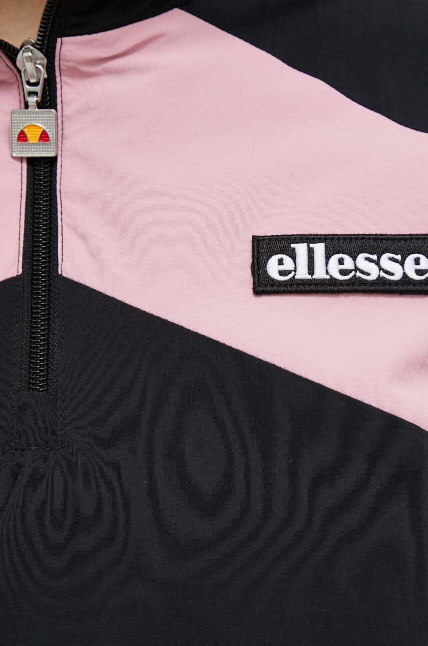 Ellesse Bunda dámska čierna farba prechodná oversize - Pepit.sk