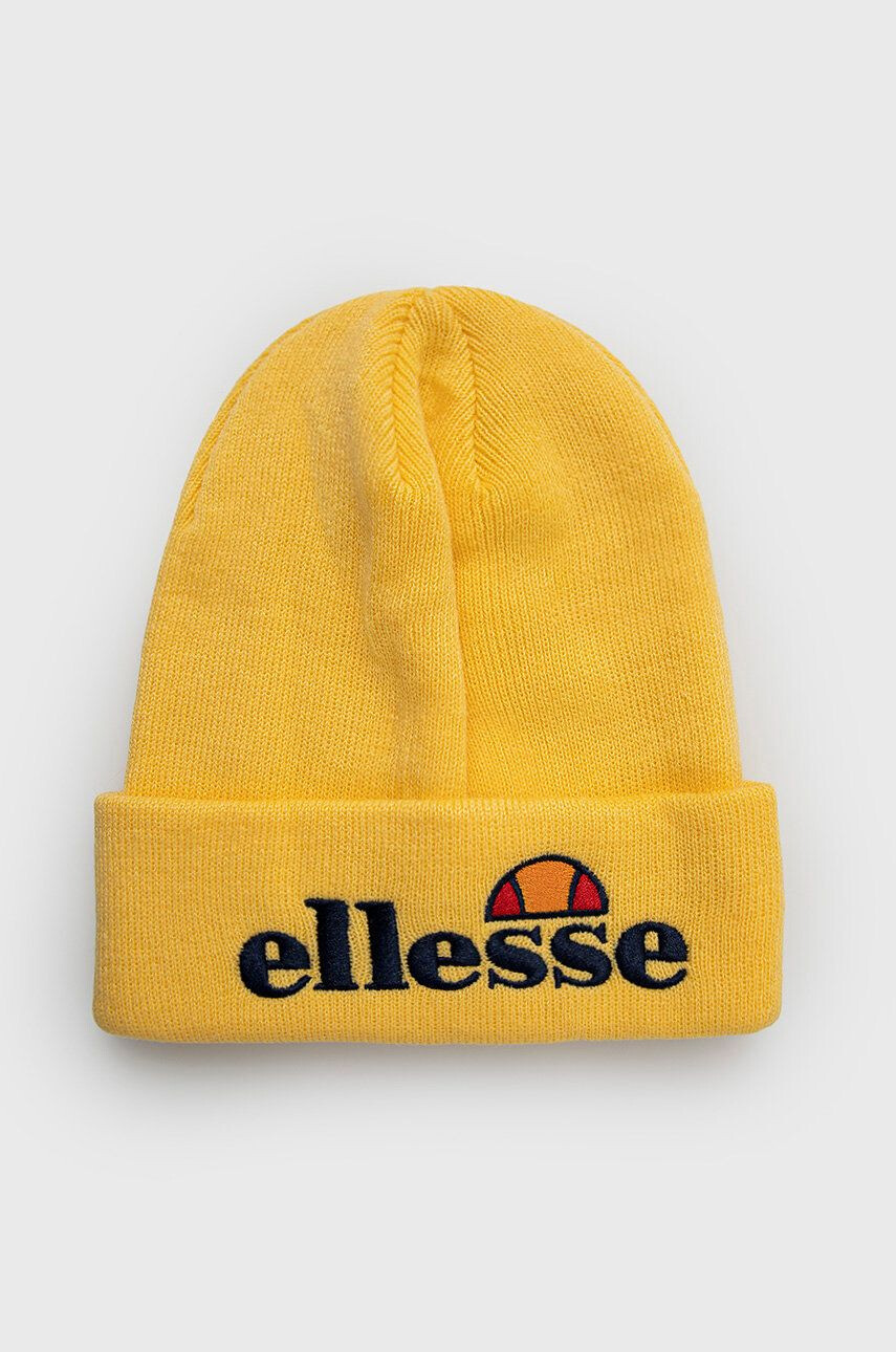 Ellesse Čiapka žltá farba z tenkej pleteniny - Pepit.sk