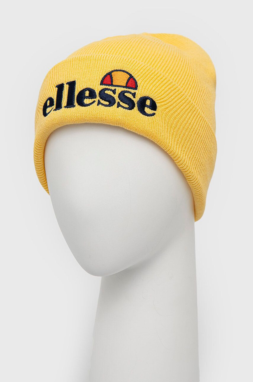 Ellesse Čiapka žltá farba z tenkej pleteniny - Pepit.sk