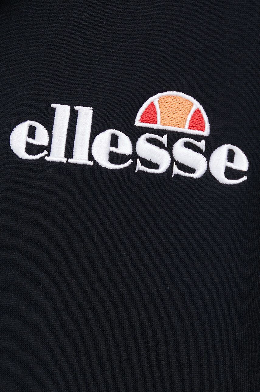 Ellesse Mikina SHS08782-112 pánska čierna farba s nášivkou - Pepit.sk