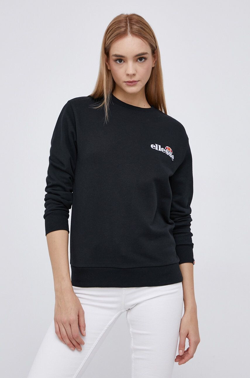 Ellesse Mikina SGS08847-011 dámska čierna farba melanžová - Pepit.sk