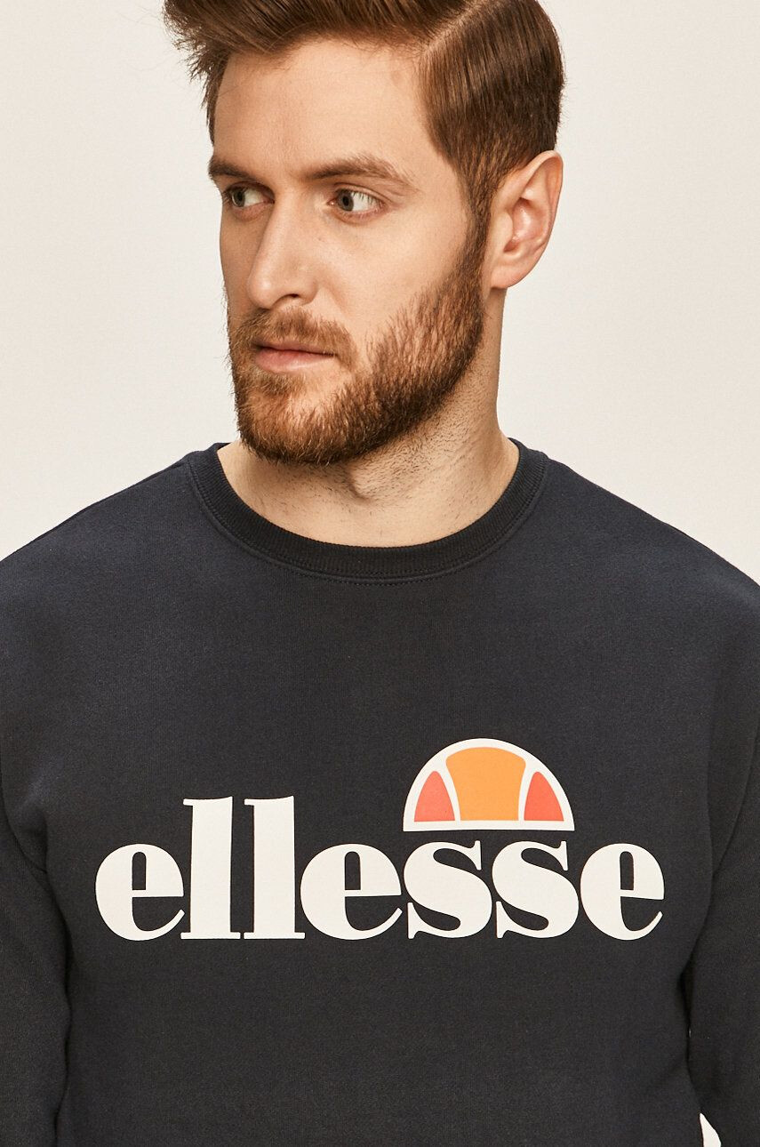 Ellesse Mikina SHC07930-DARKGREYMA pánska tmavomodrá farba vzorovaná - Pepit.sk