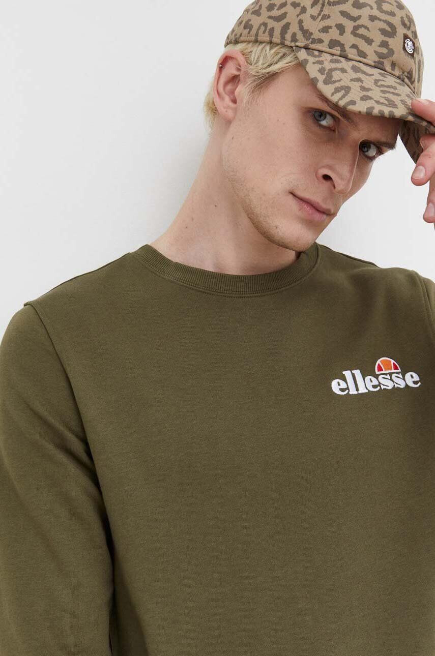 Ellesse Mikina SHS08784-011 pánska čierna farba vzorovaná - Pepit.sk