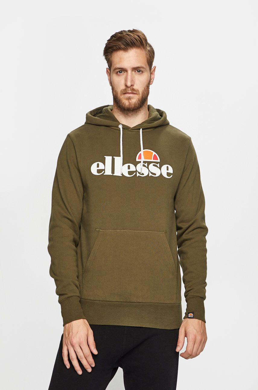 Ellesse Mikina SGS03238-White dámska šedá farba s potlačou - Pepit.sk