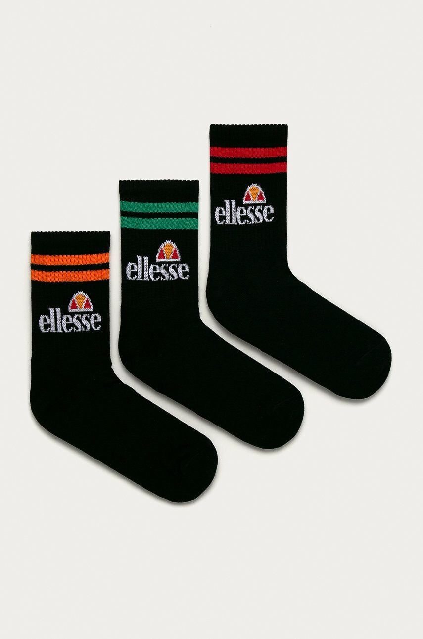 Ellesse Ponožky (3-pak) SAAC1208-BLACK - Pepit.sk