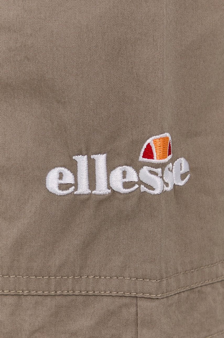 Ellesse Šortky SHF09162-BLACK pánske šedá farba - Pepit.sk