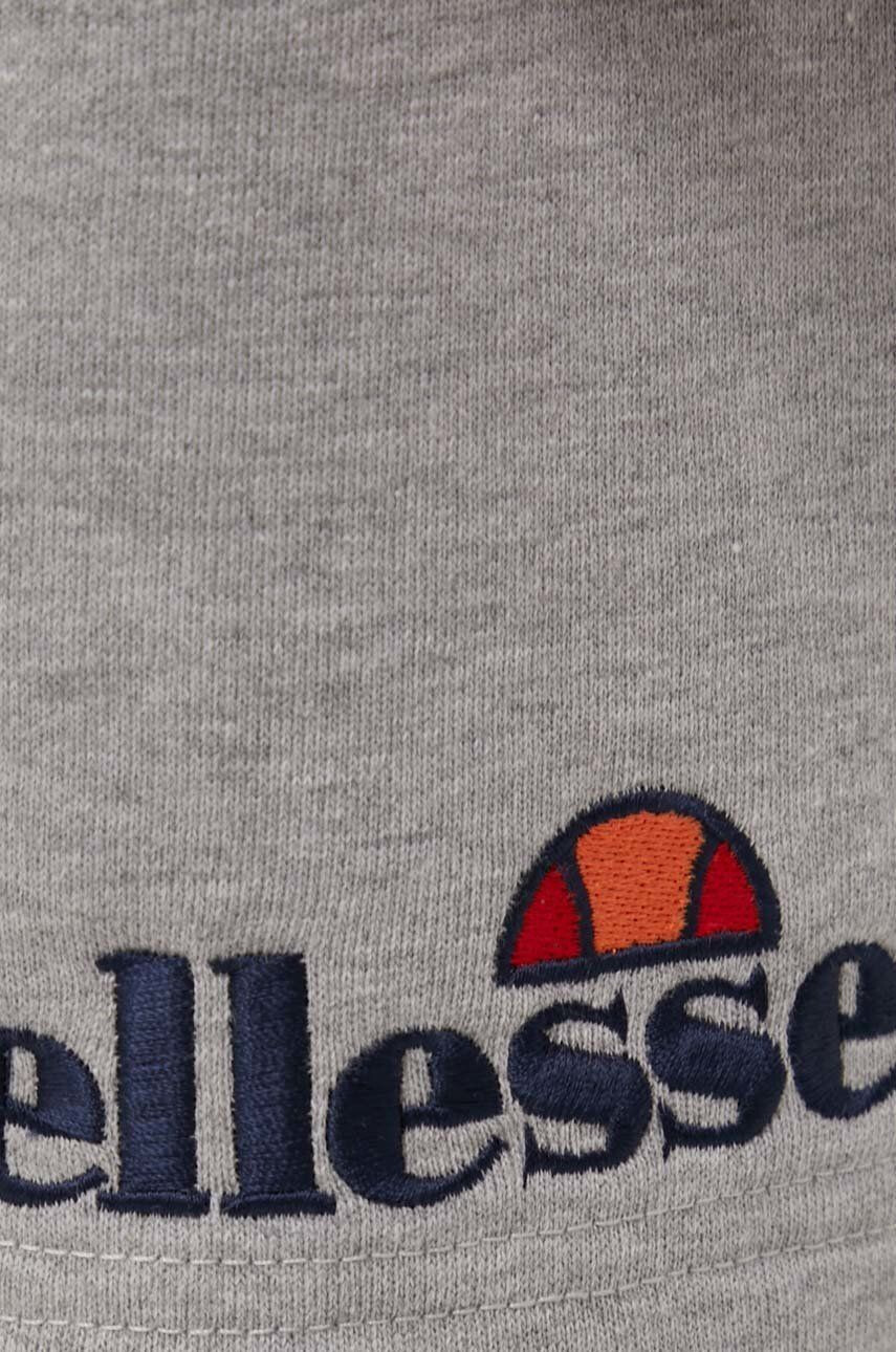 Ellesse Šortky SHF09162-BLACK pánske šedá farba - Pepit.sk