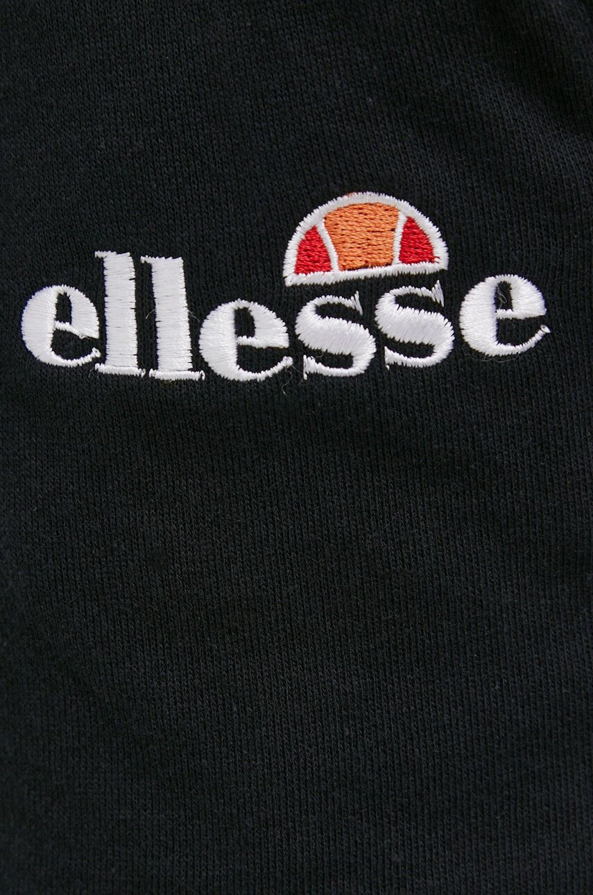 Ellesse Šortky SGM14190-GREYMA dámske čierna farba s nášivkou vysoký pás - Pepit.sk