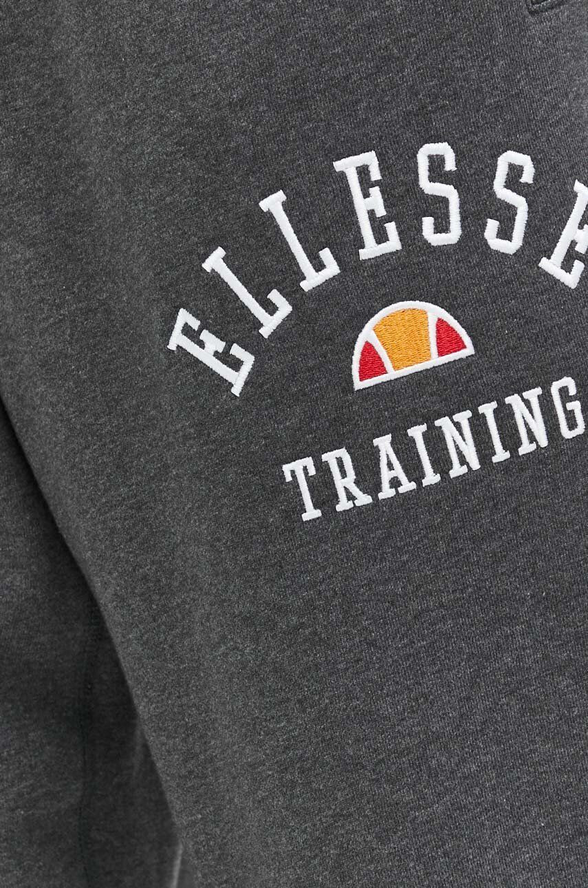 Ellesse Tepláky pánske šedá farba s nášivkou - Pepit.sk