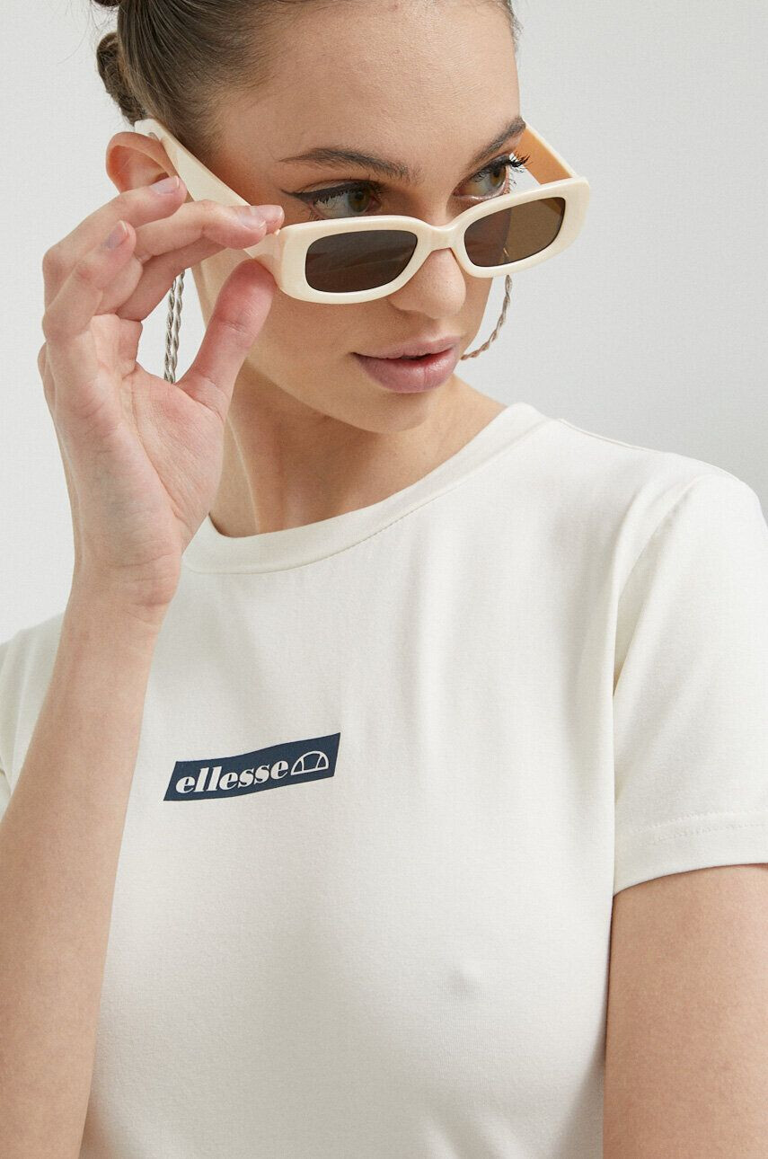 Ellesse Tričko SGM14189-WHITE dámsky ružová farba - Pepit.sk