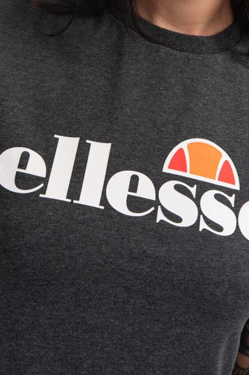 Ellesse Tričko SGK11399-WHITE dámsky šedá farba - Pepit.sk