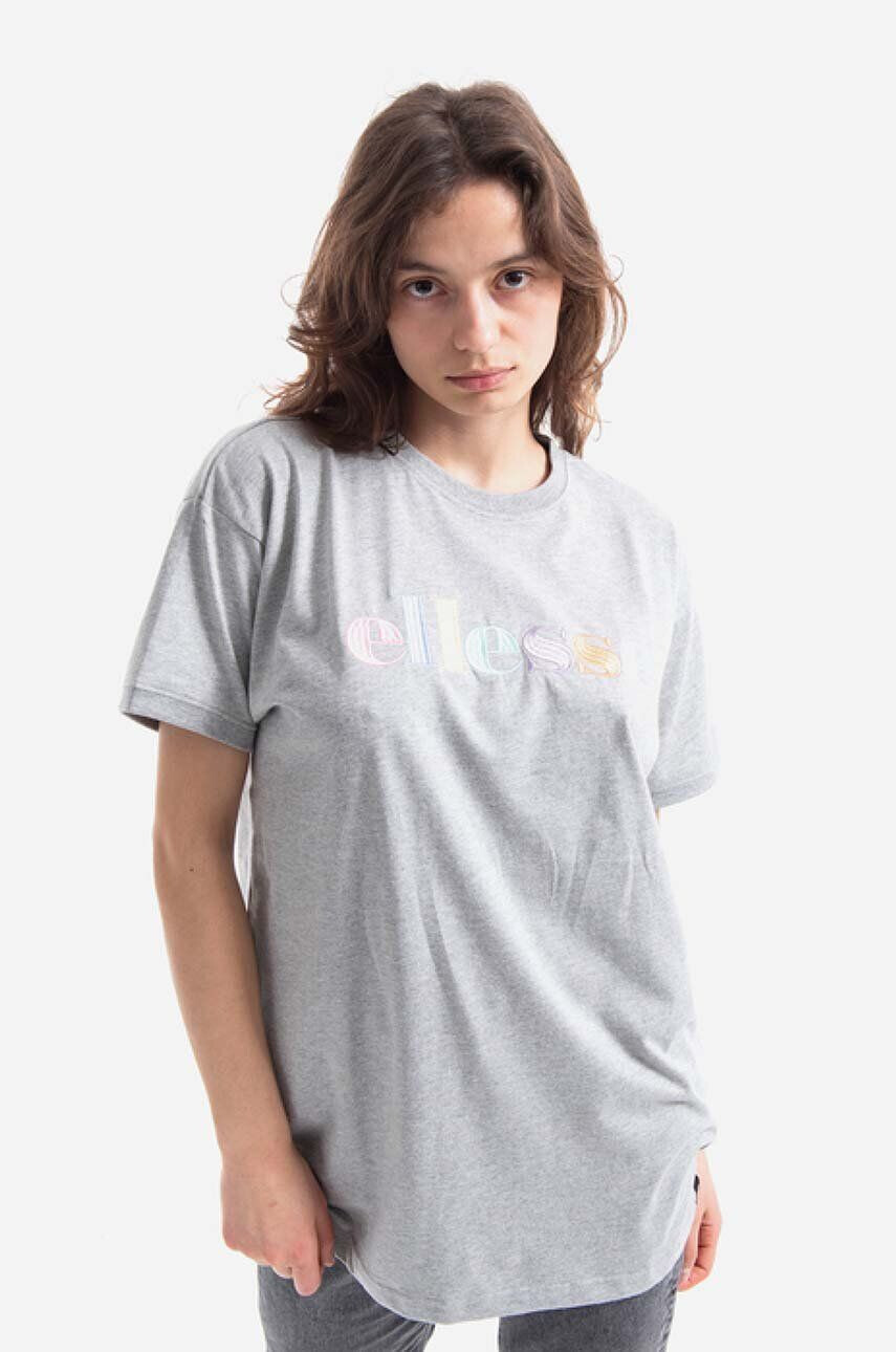 Ellesse Tričko SGK10741-GREY dámsky šedá farba - Pepit.sk