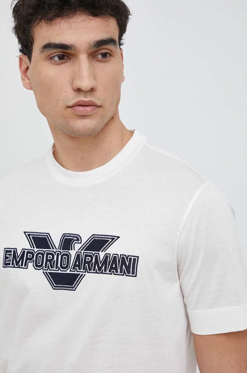 Emporio Armani Bavlnené tričko - Pepit.sk