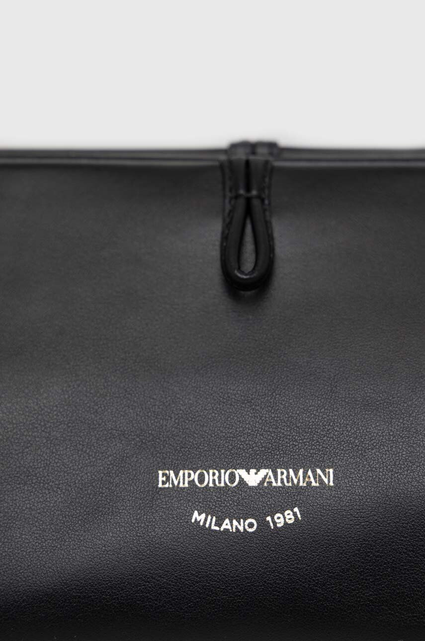 Emporio Armani Kožená kabelka - Pepit.sk