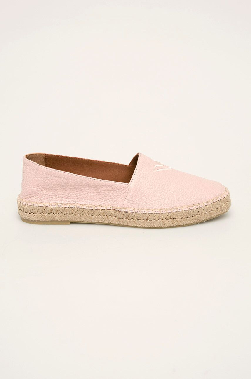 Emporio Armani Kožené espadrilky - Pepit.sk