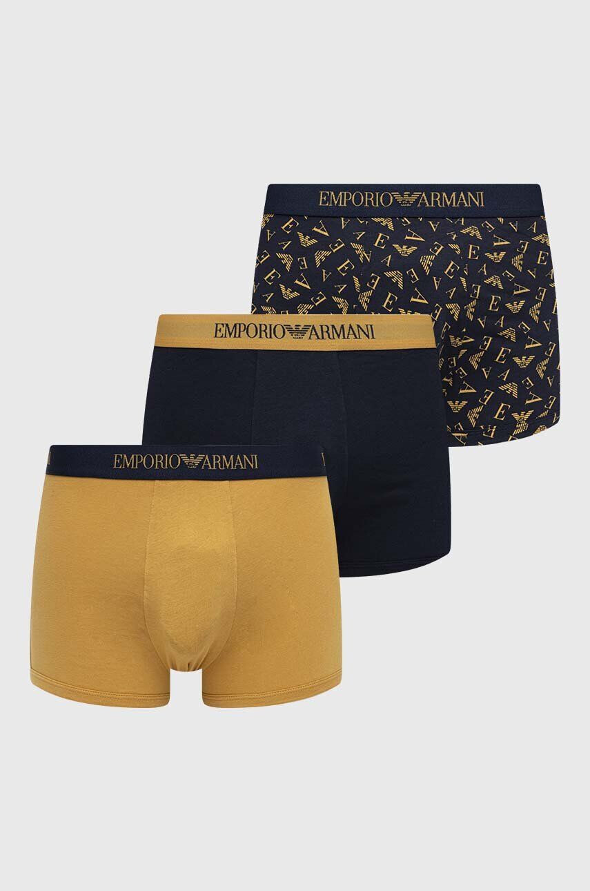 Emporio Armani Underwear Bavlnené boxerky 3-pak - Pepit.sk