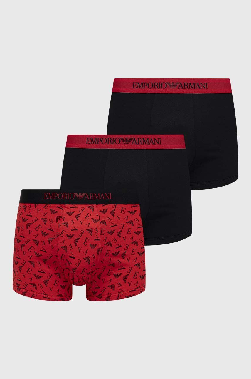 Emporio Armani Underwear Bavlnené boxerky 3-pak - Pepit.sk