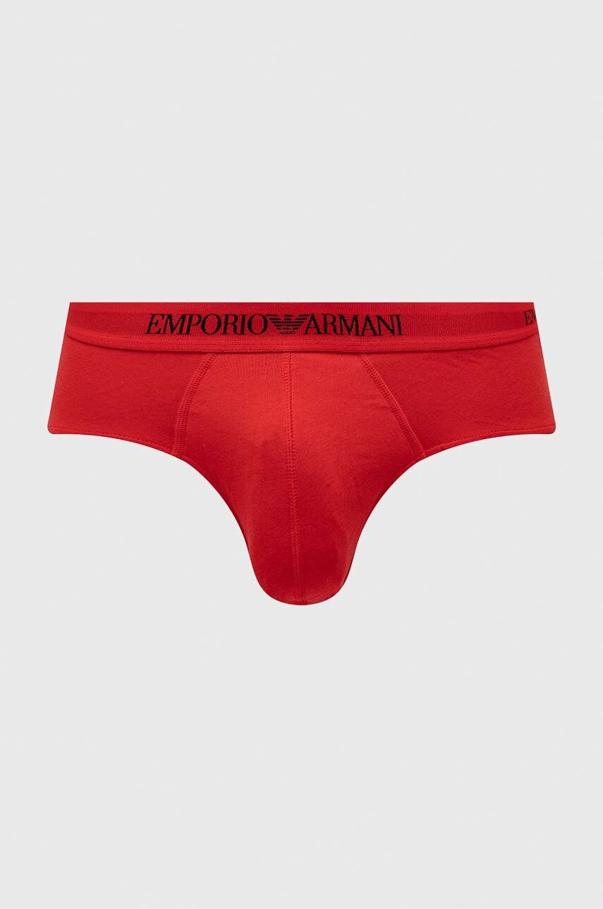 Emporio Armani Underwear Bavlnené slipy 3-pak - Pepit.sk