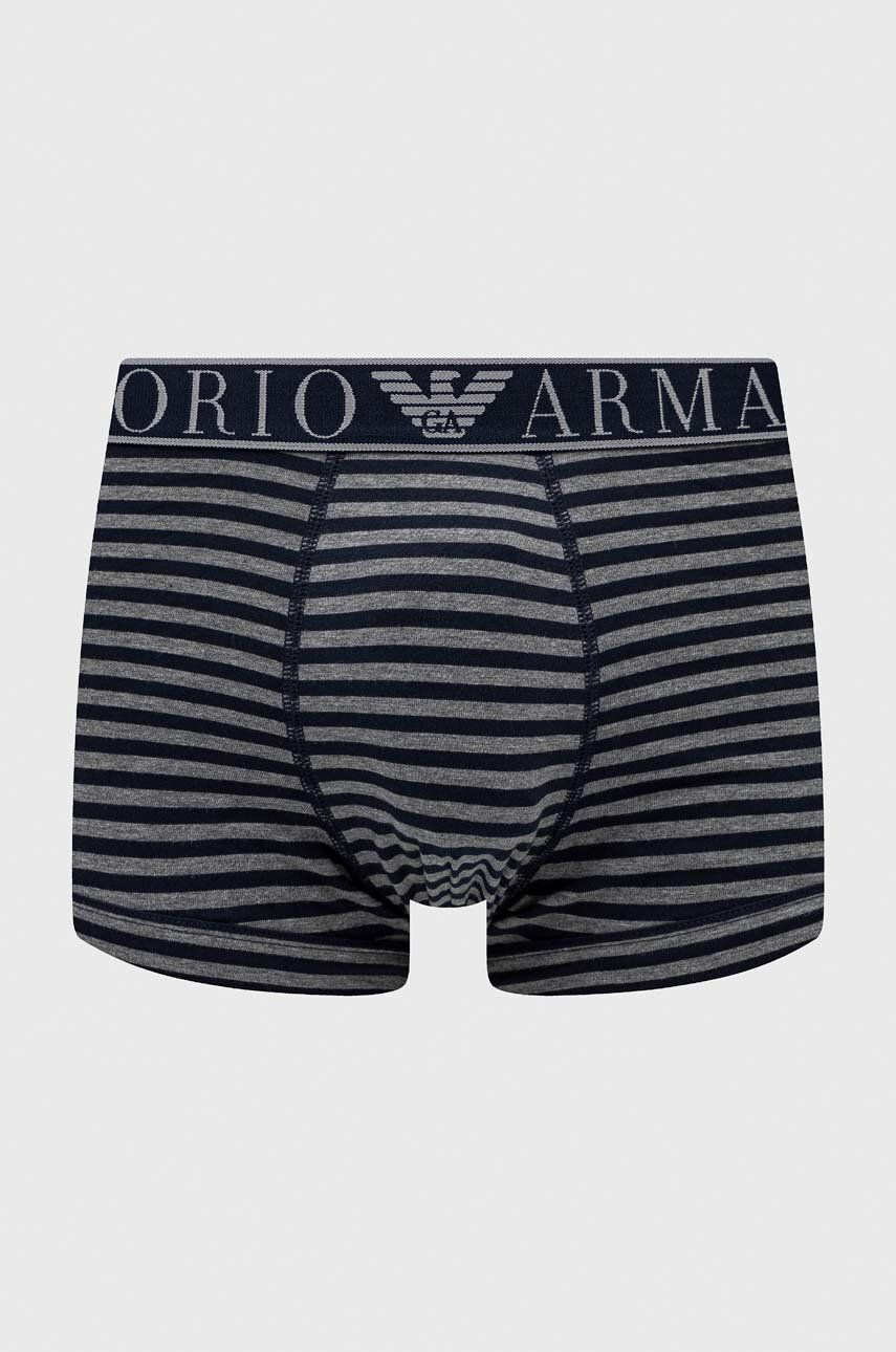 Emporio Armani Underwear Boxerky 2-pak pánske tmavomodrá farba - Pepit.sk