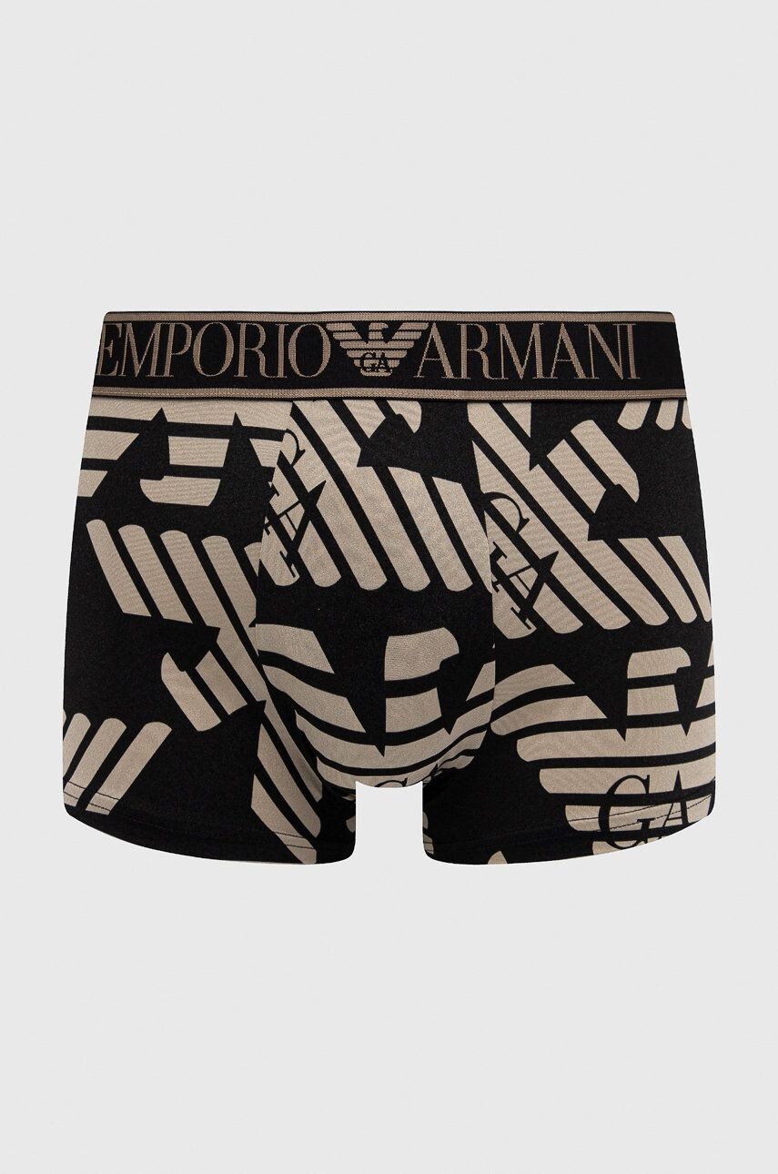 Emporio Armani Underwear Boxerky pánske čierna farba - Pepit.sk