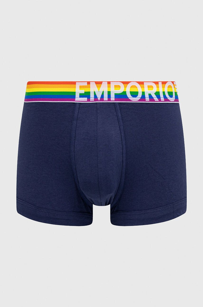 Emporio Armani Underwear Boxerky pánske tmavomodrá farba - Pepit.sk