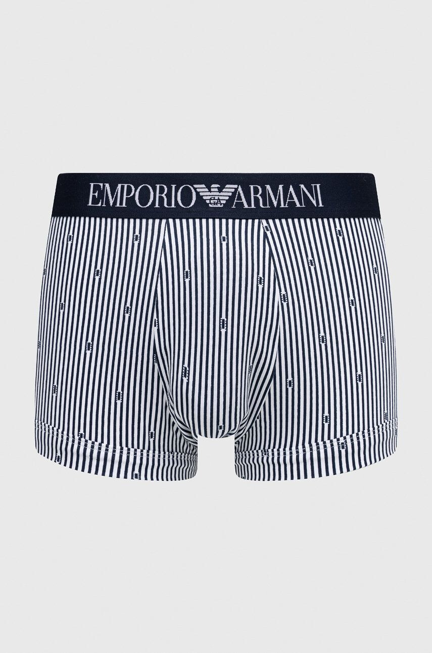 Emporio Armani Underwear Boxerky pánske tmavomodrá farba - Pepit.sk