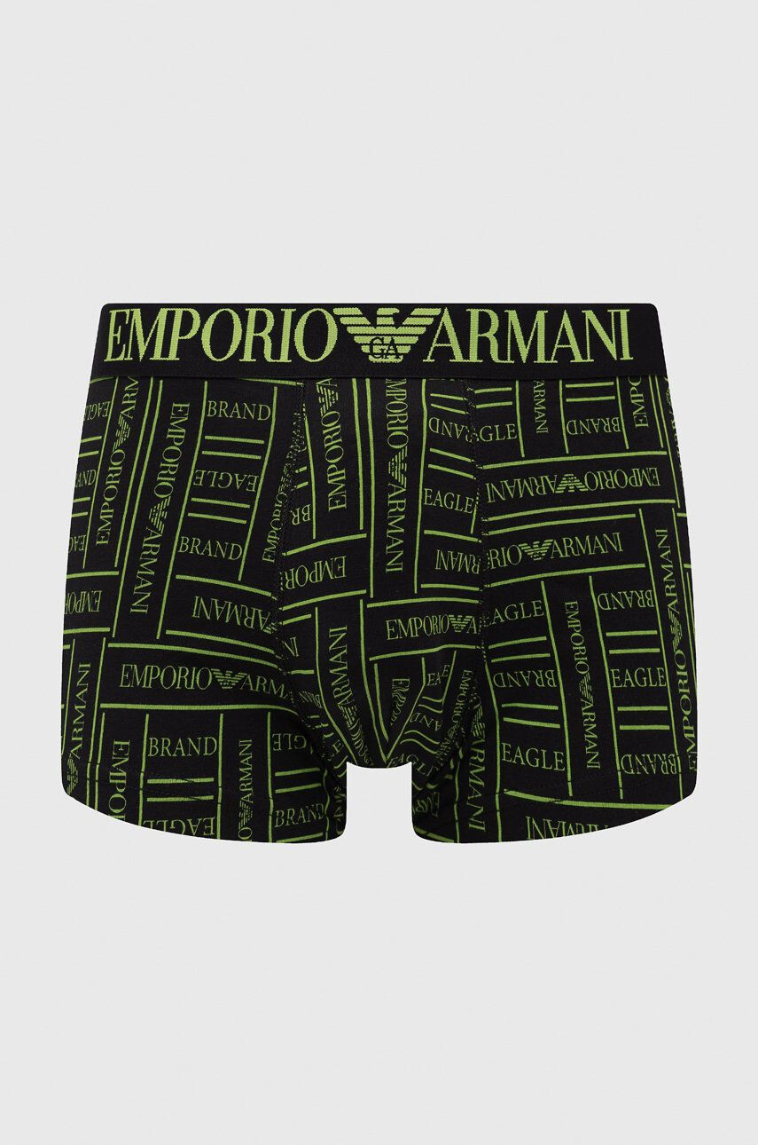 Emporio Armani Underwear Boxerky pánske čierna farba - Pepit.sk