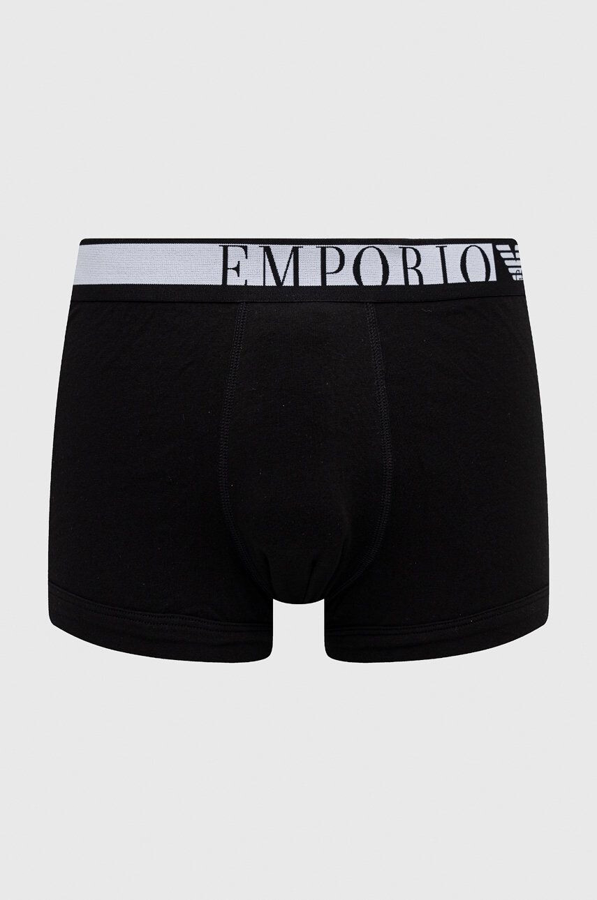 Emporio Armani Underwear Boxerky pánske čierna farba - Pepit.sk