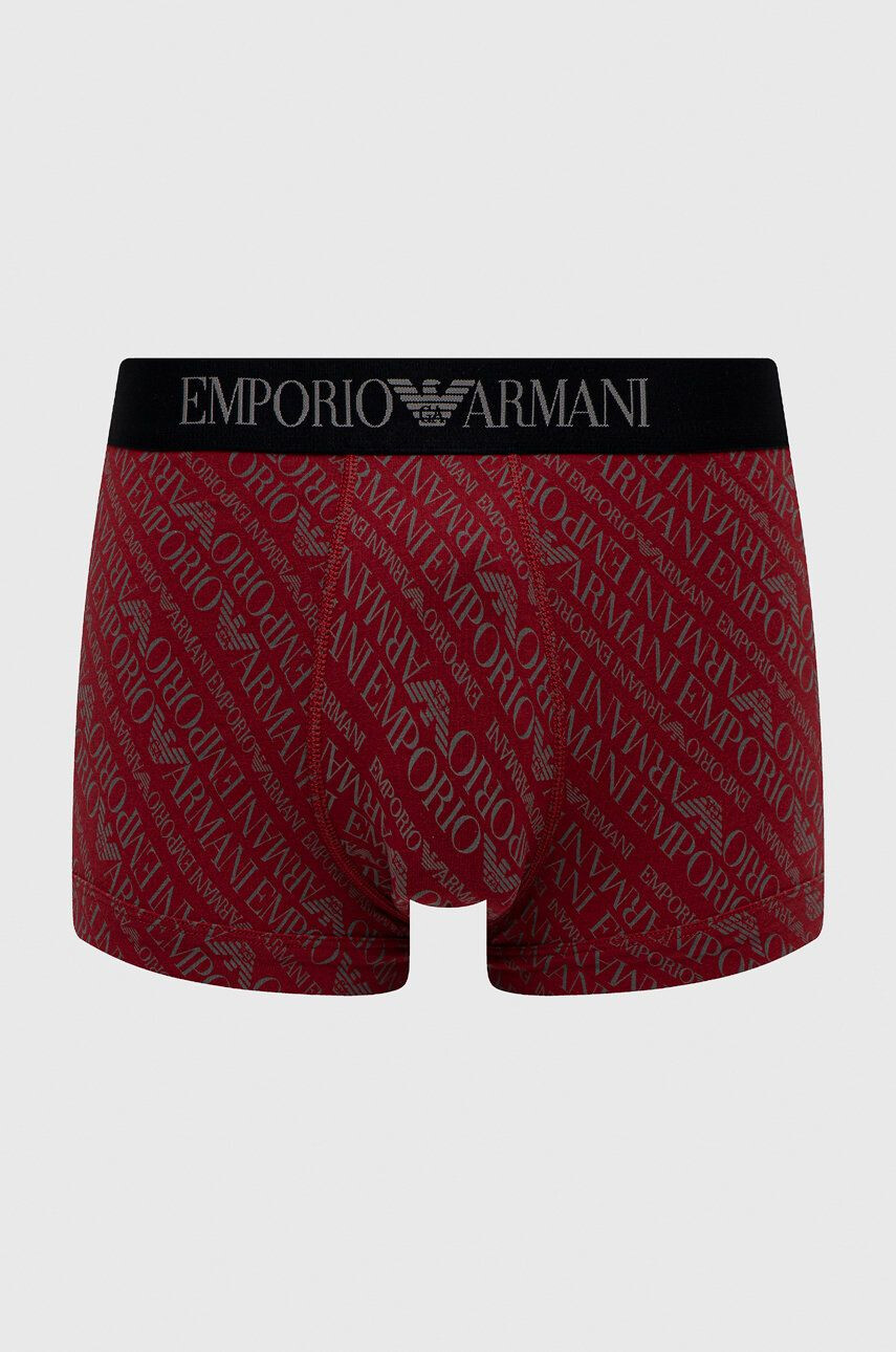 Emporio Armani Underwear Boxerky pánske červená farba - Pepit.sk