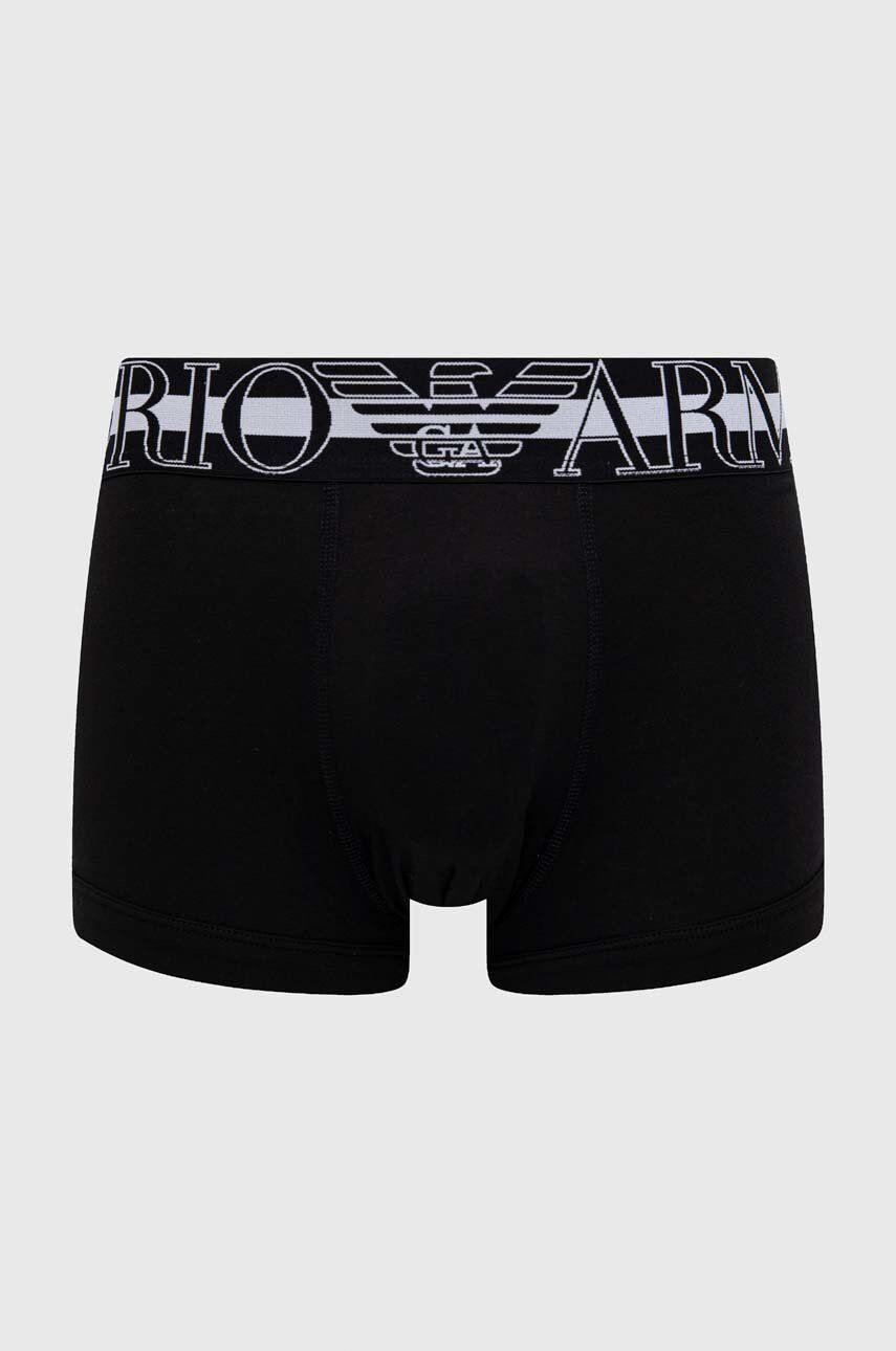 Emporio Armani Underwear Boxerky pánske čierna farba - Pepit.sk