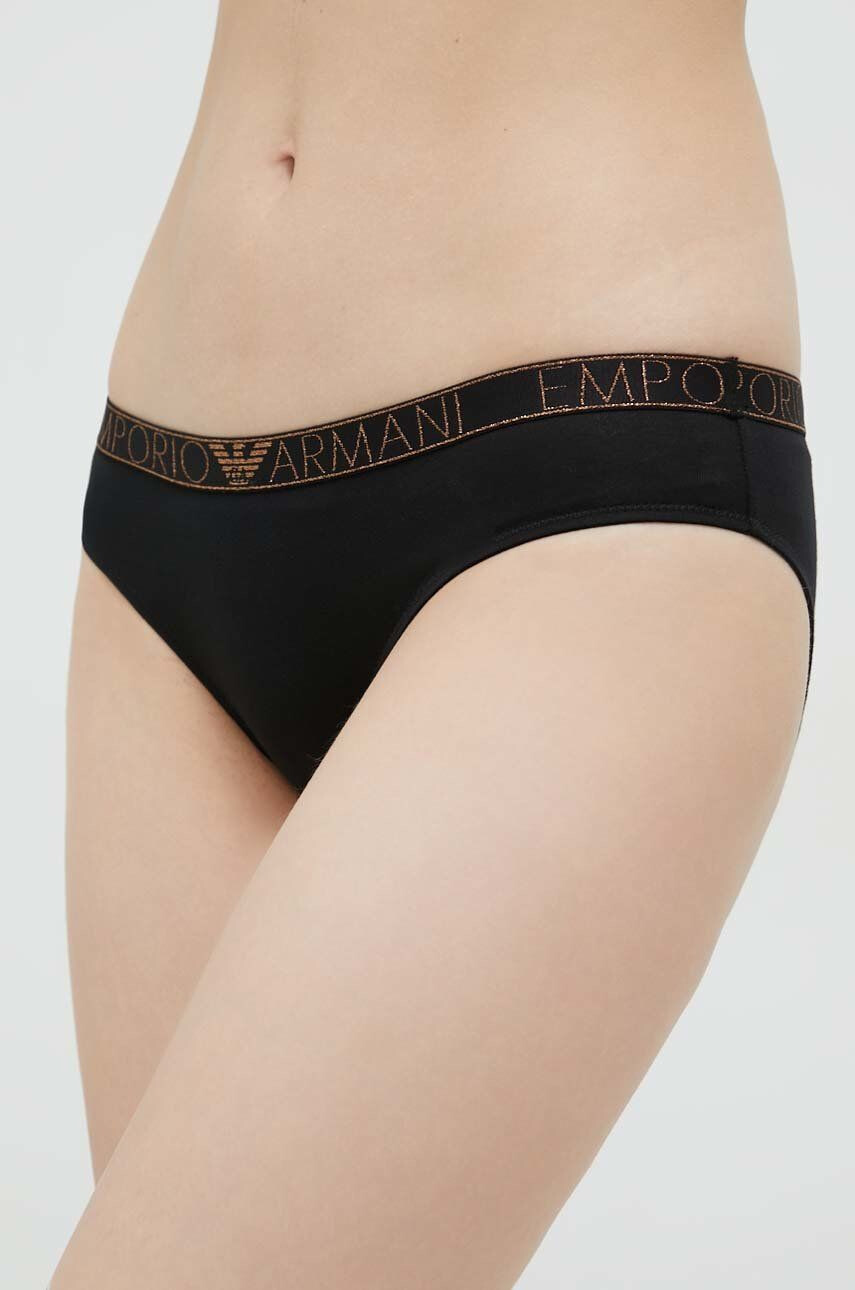 Emporio Armani Underwear Nohavičky čierna farba - Pepit.sk