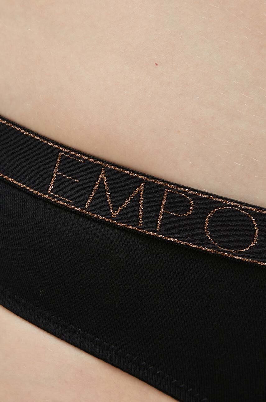 Emporio Armani Underwear Nohavičky čierna farba - Pepit.sk