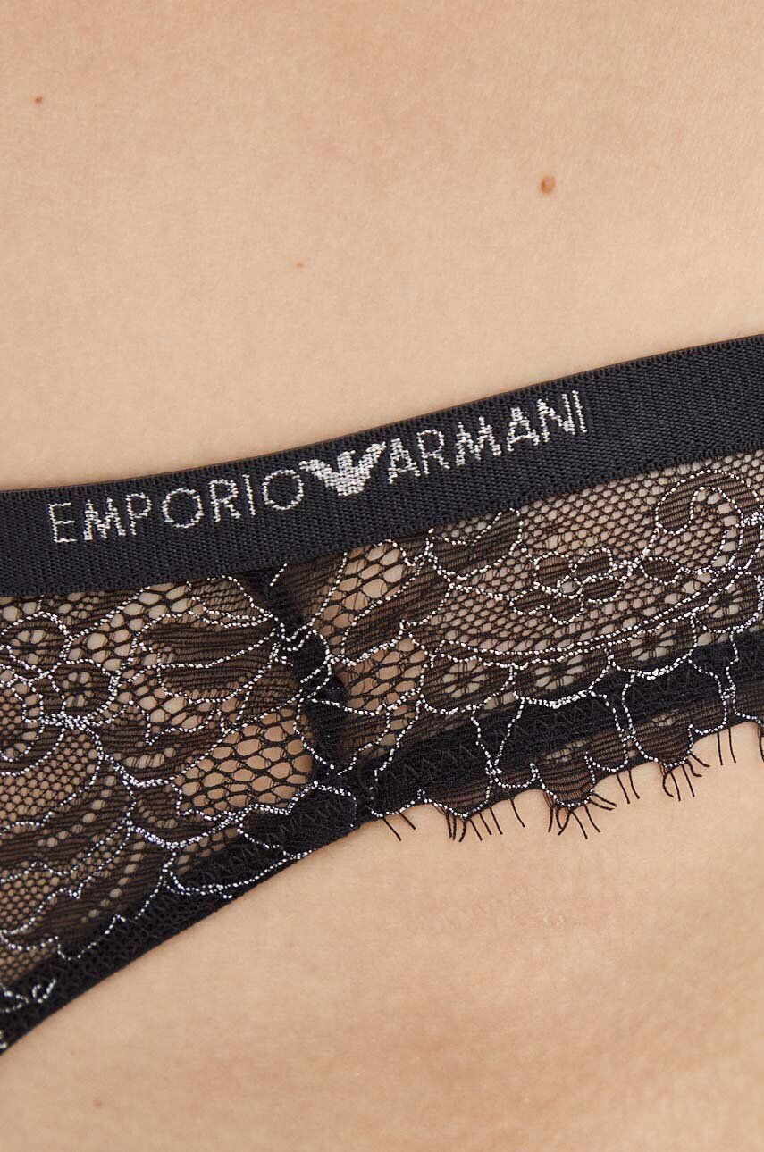 Emporio Armani Underwear Nohavičky čierna farba - Pepit.sk