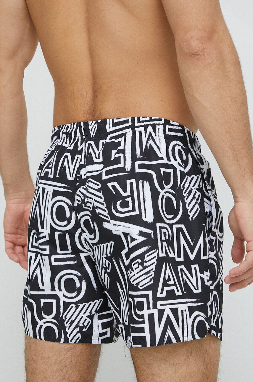 Emporio Armani Underwear Plavkové šortky čierna farba - Pepit.sk