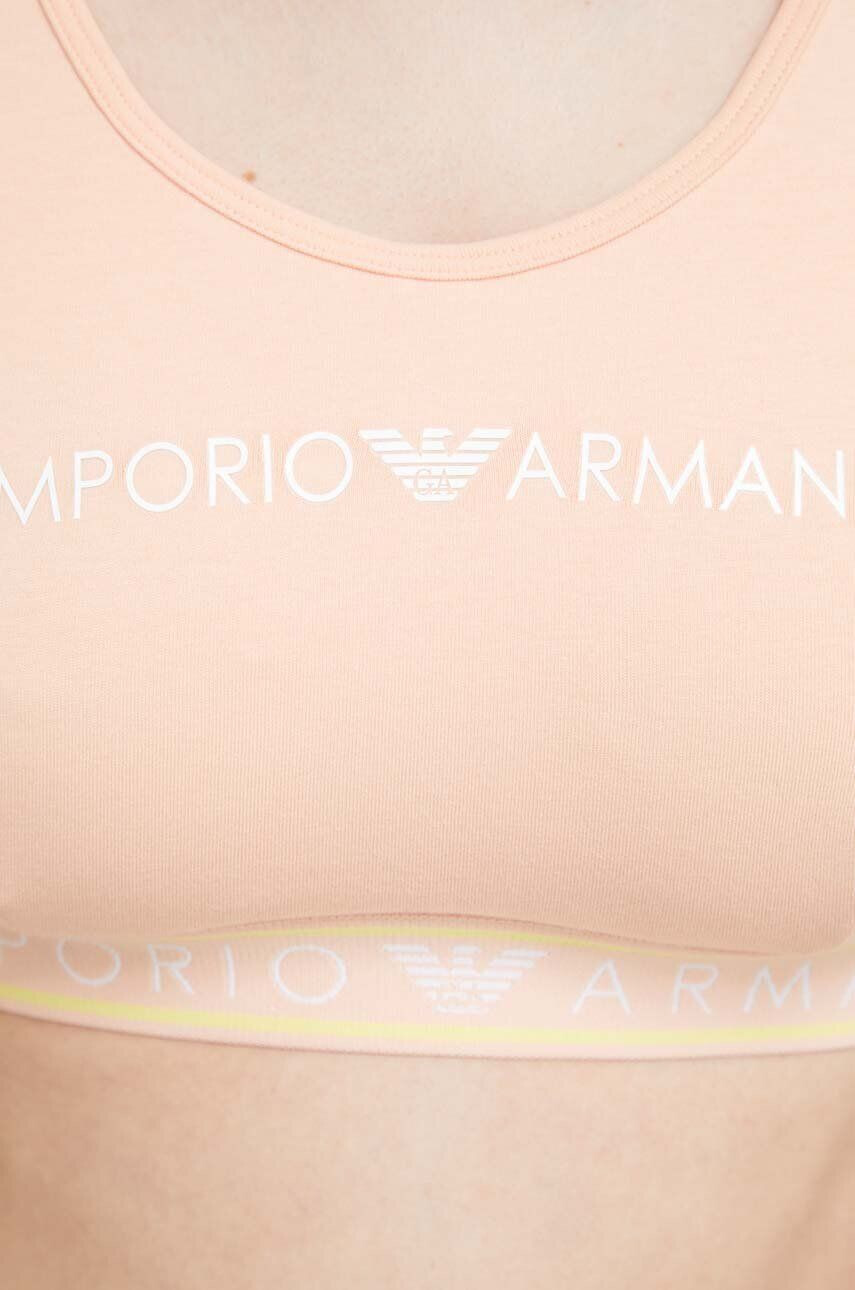 Emporio Armani Underwear Podprsenka ružová farba - Pepit.sk