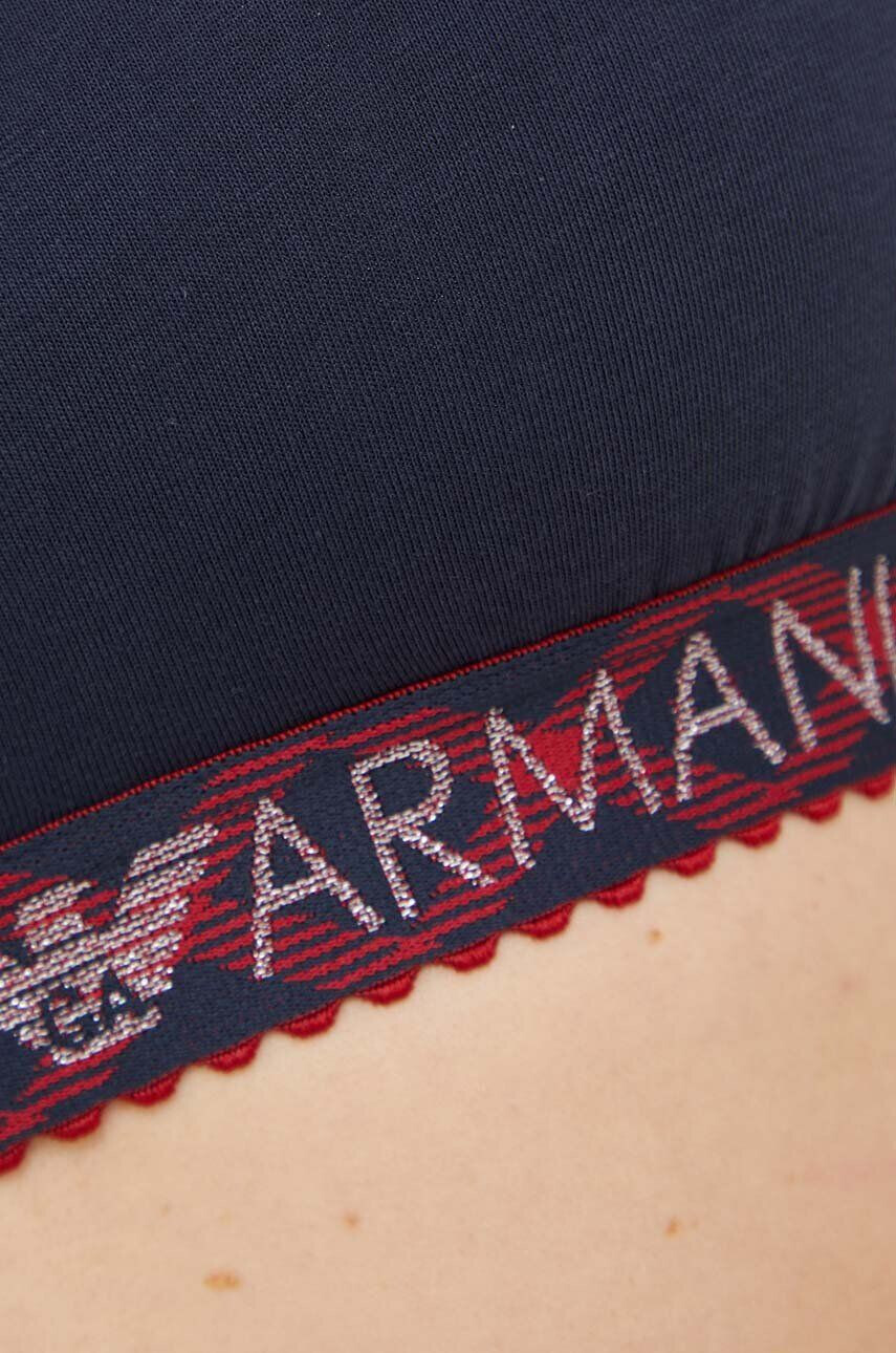 Emporio Armani Underwear Sada podprsenky a nohavičiek tmavomodrá farba - Pepit.sk