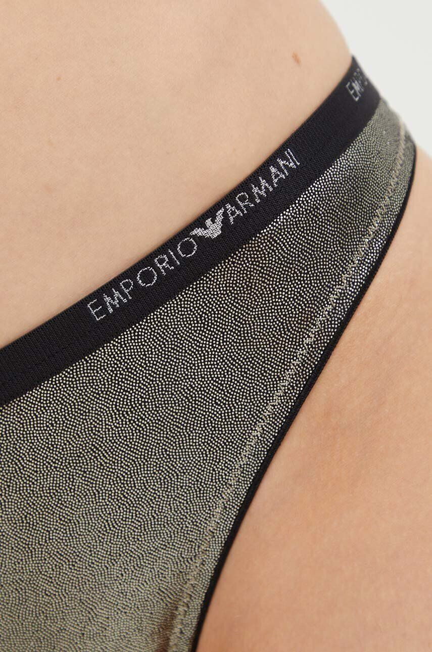 Emporio Armani Underwear Sada podprsenky a nohavičiek zlatá farba - Pepit.sk