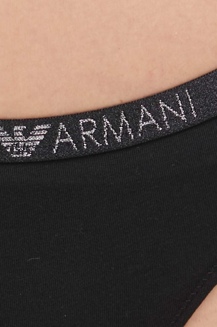 Emporio Armani Underwear Tangá 2-pak čierna farba - Pepit.sk