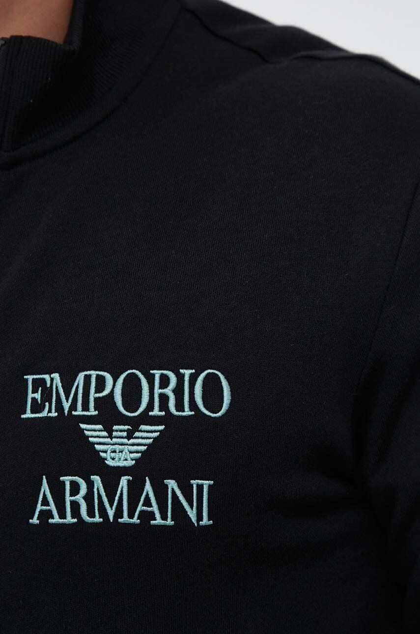 Emporio Armani Underwear Tepláková súprava pánsky čierna farba - Pepit.sk