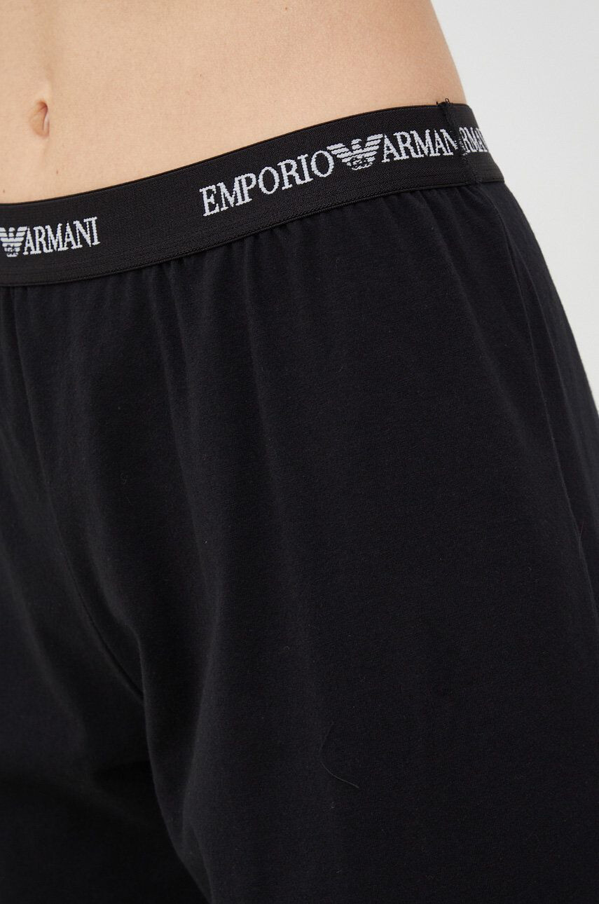 Emporio Armani Underwear tepláková súprava čierna farba - Pepit.sk